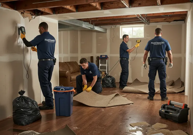 Flood DamageMaterial Assessment and Debris Removal process in Franconia, VA