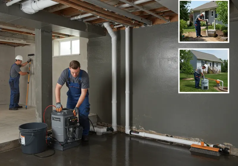 Basement Waterproofing and Flood Prevention process in Franconia, VA